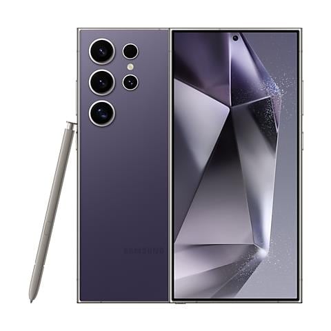 Galaxy S24 Ultra 5G 512GB 12GB Ram Dual Sim Display 6.8" QHD+ Fotocamera 200 Mpx Android Europa Titanium Violet - Foto 1