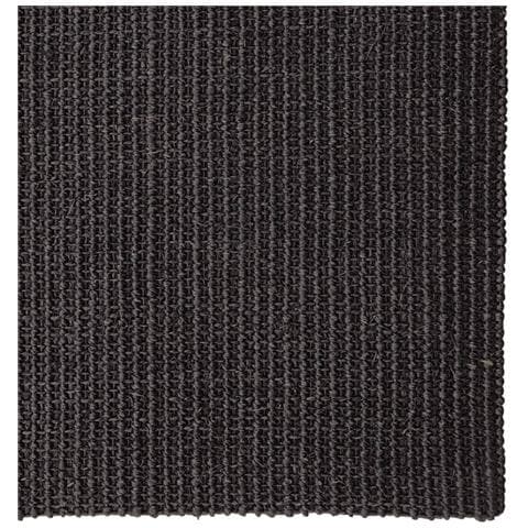 Tappeto In Sisal Per Tiragraffi Nero 80x300 Cm - Foto 2