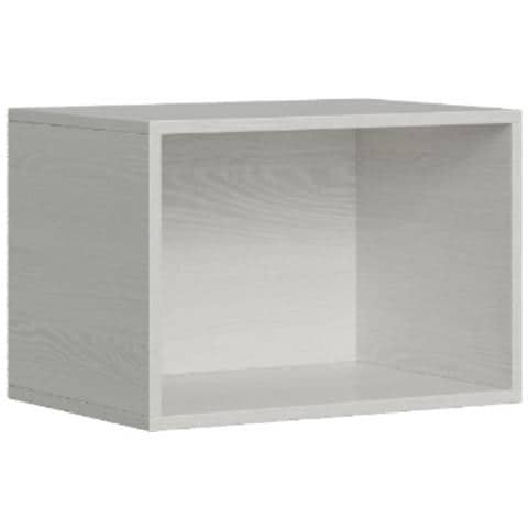 Pensile A Giorno L.60 H.40 P.39,2 / L.40 H.60 P.39,2 Bianco Frassino - Foto 2