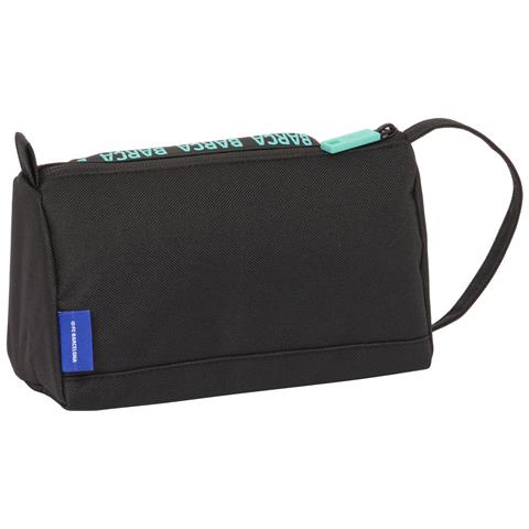 Astuccio Scuola F.c. Barcelona Nero 20 X 11 X 8.5 Cm - Foto 2