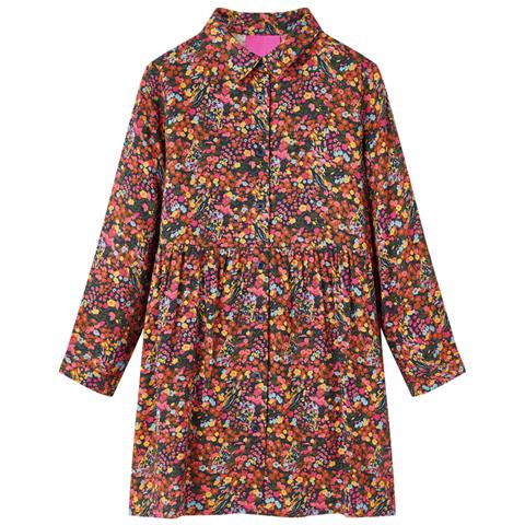 Abito Da Bambina A Maniche Lunghe Multicolore 116 - Foto 1