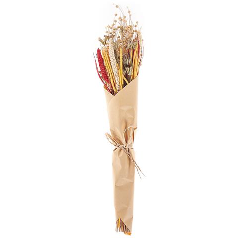 Mazzo Fiori Secchi Rosso E Giallo 65 Cm Pampeluna - Foto 2