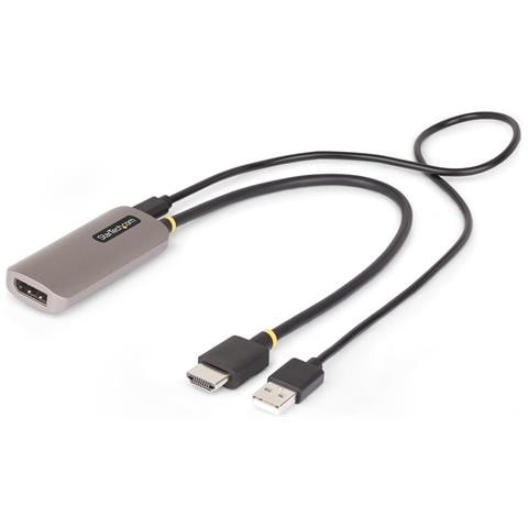 Cavo Adattatore Da HDMI a DisplayPort Da 30 cm, 8K 60Hz, Convertitore Video Attivo da HDMI 2.1 a DP 1.4, Alimentato Da Bus USB Con Cavo Incluso - Foto 1