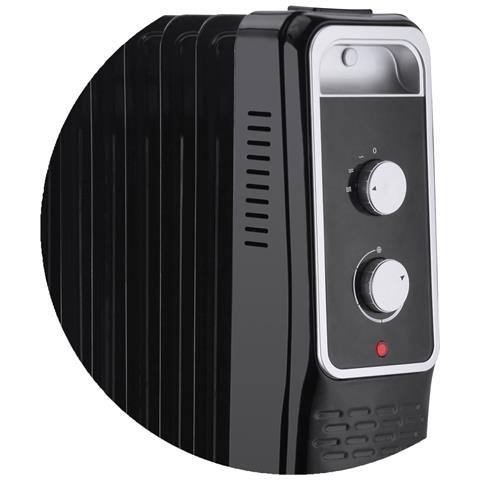Radiatore Elettrico A Bagno D'olio Baneos Luxe Sannover 2500 W - Foto 2