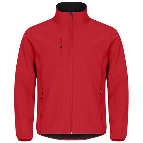 Classic Softshell Jacket Man Rosso Xl - Foto 1