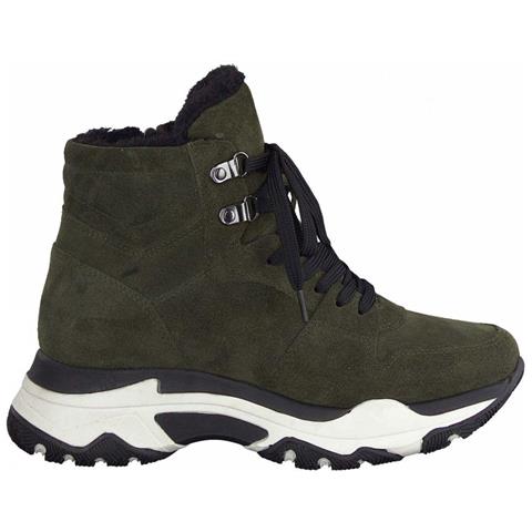 Green Casual Leather Booties Stivaletti Pelle Scarpe Donna Verde Eu 36, 2-26794-27 722 - Foto 1