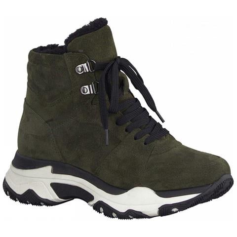 Green Casual Leather Booties Stivaletti Pelle Scarpe Donna Verde Eu 36, 2-26794-27 722 - Foto 2