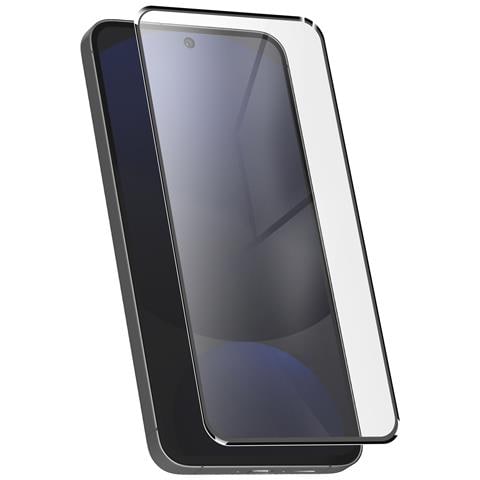 Vetro Temperato Per Samsung S24 Fe Angoli Rinforzati Smussati 9h, Nero - Foto 1