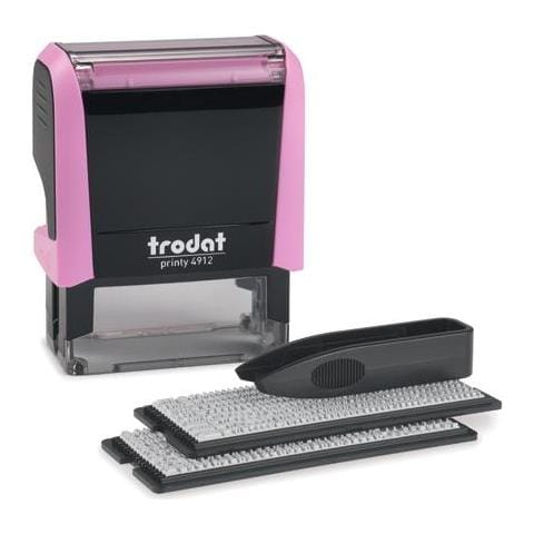 Trodat 4912 Typomatic Autoinchiostrante Timbro Testo/data - Foto 1