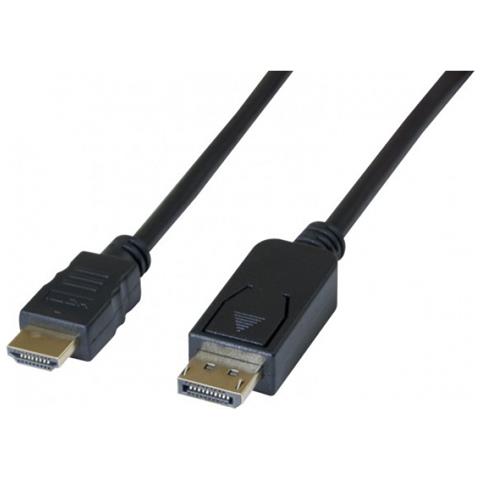 128169-HY cavo e adattatore video 2 m DisplayPort HDMI Nero - Foto 1
