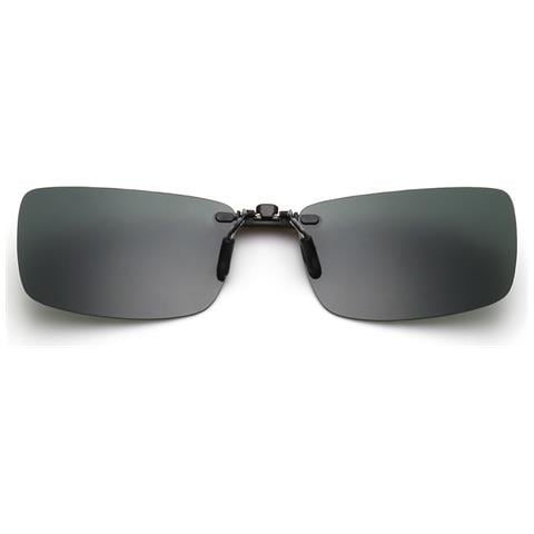 Occhiali Da Sole Clip-on - Lenti Verde Scuro Con Custodia - Foto 2