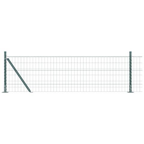 Recinzione Euro con Base in Calcestruzzo 50 x 0,4 m Verde Rete - Foto 1