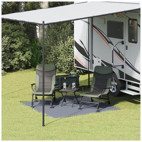 Accessorio per Tenda Blu-Grigio Poliestere 200 x 200 cm - Foto 2