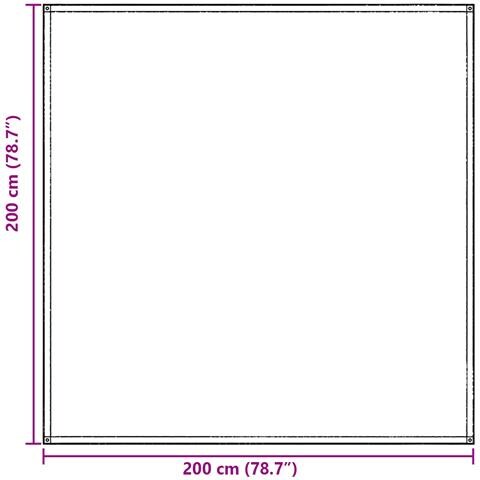 Accessorio per Tenda Blu-Grigio Poliestere 200 x 200 cm - Foto 8