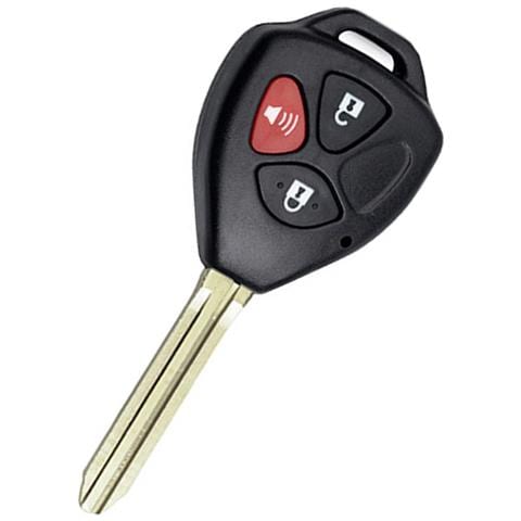 Guscio Chiave Auto Nero Abs Compatibile Con Toyota Camry Corolla - Ricambio Telecomando - Foto 5