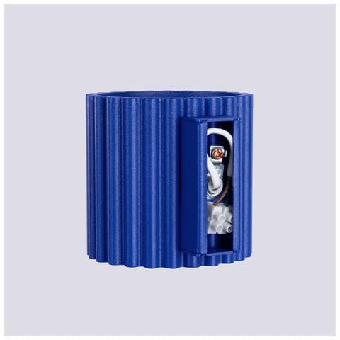 Lampada Da Parete Aura Ultramarine G9 Sl. 1811 - Minimalist Lampada Da Parete Oltremare 10x10x12 Cm - Foto 8