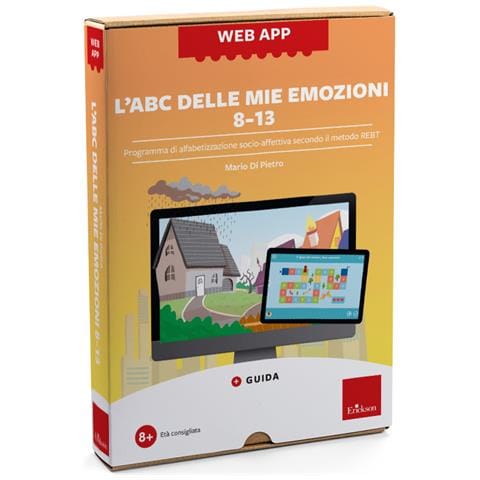 Mario Di Pietro - L'ABC delle mie emozioni. 8-13 anni. Programma di alfabetizzazione socio-affettiva secondo il metodo REBT. Web app. Con software - Foto 1