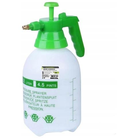 Spruzzatore A Pressione Manuale 2l - Ergonomico E Durevole | Regolatore Di Pressione, Ugello Regolabile | Per Giardino E Disinfezione - Foto 2