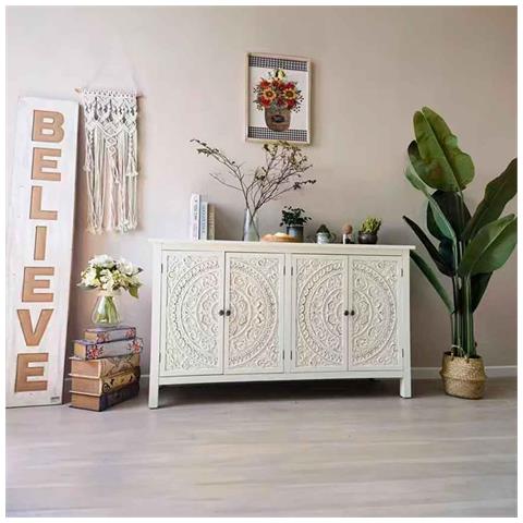 Credenza Bianca 120x40x74h Cm - Foto 2