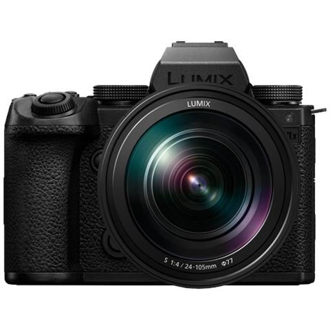 Fotocamera Lumix S5 II X + 24-105 mm F / 4 24.2MP CMOS 6K Ultra HD Touch Screen Wi-Fi Nero - Foto 1