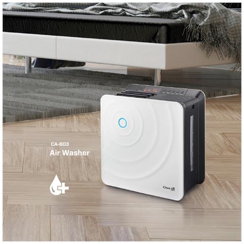 Ca-803 - Purificatore D'aria 2in1: Umidificatore E Purificatore D'aria - Ambienti Fino A 35m² / 90m³ - Regolabile Tra 40-75% - Funzione Timer - Foto 4