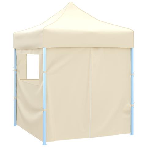 Tenda Party Crema 200 x 200 x 315 cm Tessuto Oxford - Foto 2