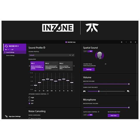 Inzone H9 II Auricolare Wireless A Padiglione Gaming USB tipo-C Bluetooth Nero, Bianco - Foto 2