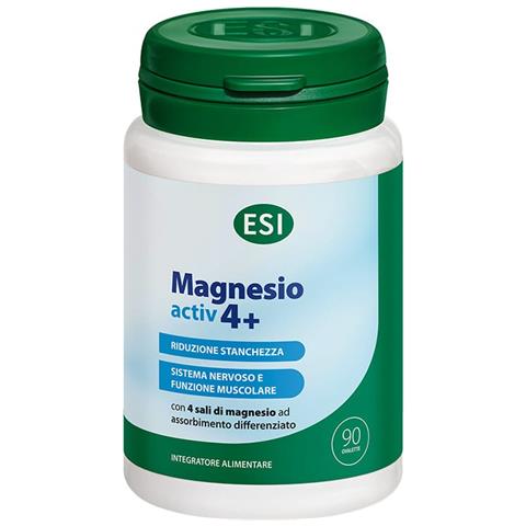 Esi Magnesio Activ 4+ 90 Ovalette Senza Glutine - Foto 1