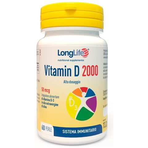 Vitamin D 2000 ui 60 Perle - Foto 1