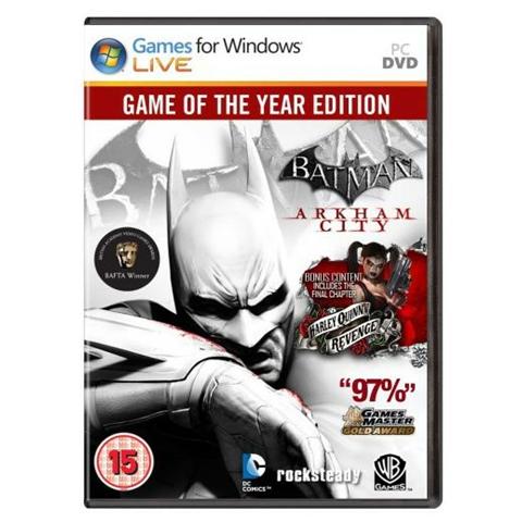 PC - Batman Arkham City Game Of The Year Edition - Foto 1