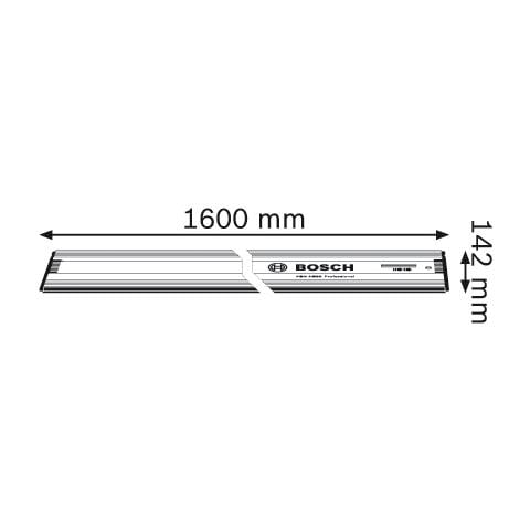 Bosc Führungsschiene FSN 1600 sr | 1600Z0000F - Foto 2