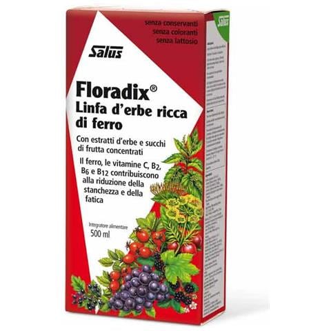 floradix linfa di erbe ricca di ferro 500 ml - Foto 1