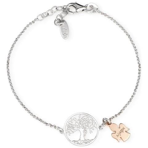 Bracciale In Argento 925 - Collezione Albero Della Vita - Colore Rodio / rosè - Misura Unica - Foto 3