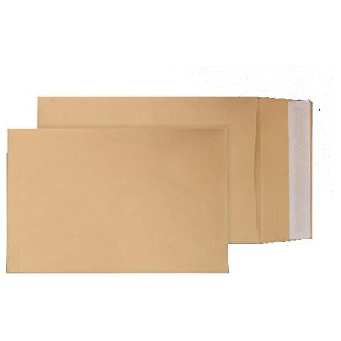 Packaging - Buste A Tasca Con Chiusura Autoadesiva, Formato C4, 324 X 229 X 25 Mm, Confezione Da 125, Carta Manila - Foto 1