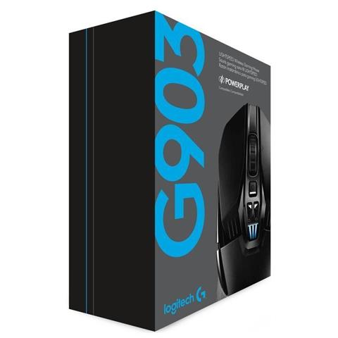 Mouse Wireless Gaming G903 11 Tasti 1600 DPI Colore Nero - Foto 7