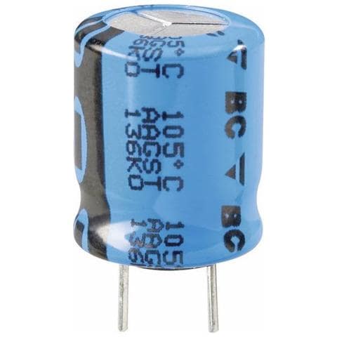 Condensatore Elettrolitico 7.5 Mm 2200 ? f 16 V 20 % (ø X A) 16 Mm X 20 Mm 1 Pz. Radiale - Foto 1