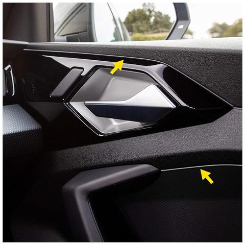 Trim Stripes Profilo A Incastro Per Interni Auto, Argento, 3 Mm X 150 Cm - Foto 2