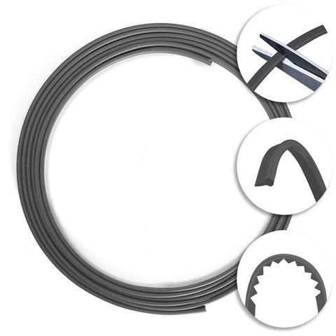 Trim Stripes Profilo A Incastro Per Interni Auto, Argento, 3 Mm X 150 Cm - Foto 7