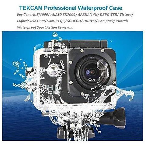 Professionale Sj4000 Wifi Impermeabile Custodia Protettiva Per Akaso Ek7000 Victure Odrvm 4k Macchina Fotografica Impermeabile Di Azione Di Sport - Foto 4