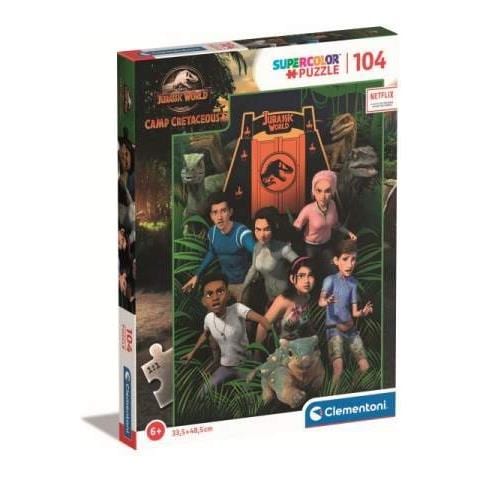 Supercolor Jurassic World Camp Cretaceous, Serie Netflix 104 Pezzi-ma - Foto 1