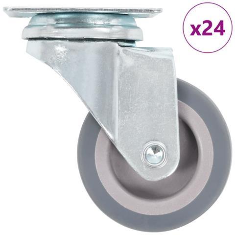 Ruote Girevoli 24 pz 50 mm - Foto 1