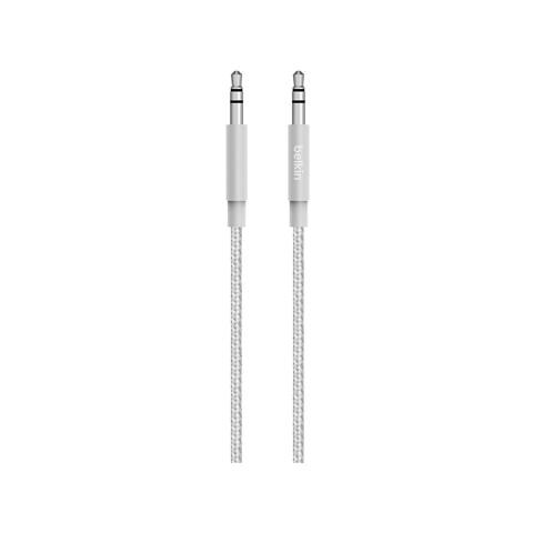 Cavo AUX per Audio da 3.5 mm Maschio / Maschio 1.2 m Colore Grigio - Foto 1
