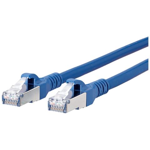 Cavo Di Rete Cat6a Schermato 4,6m | C6ASPAT15BL Startech.com, 100% Rame, 10 Gigabit, Supporto PoE, Connettori Dorati, Antigroviglio