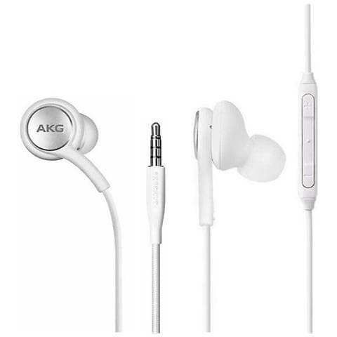 Auricolare Originale Stereo Akg Eo-ig955 White Bulk Per Galaxy S10 S20 S21 Note - Foto 4