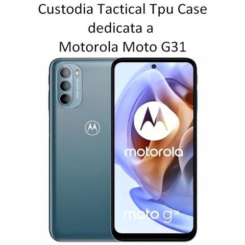 Custodia Originale Tpu Cover Case Per Motorola Moto G31 Trasparente - Foto 2