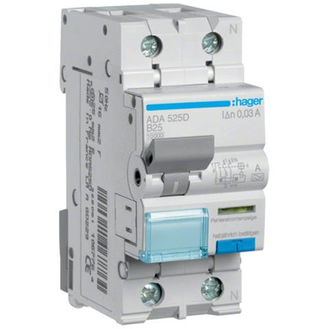 Fi /ls-schalter 1p+n 10ka B-25a 30ma Ada525d (ada525d) - Foto 1