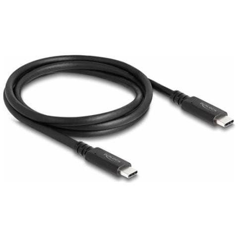 80009 Cavo Usb 1,2 M Usb4 Gen 3x2 Usb C Nero - Foto 2