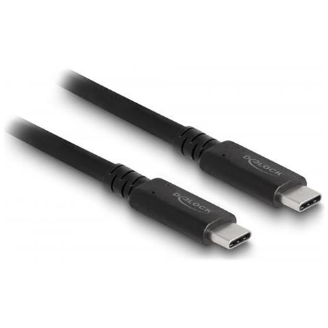 80009 Cavo Usb 1,2 M Usb4 Gen 3x2 Usb C Nero - Foto 1