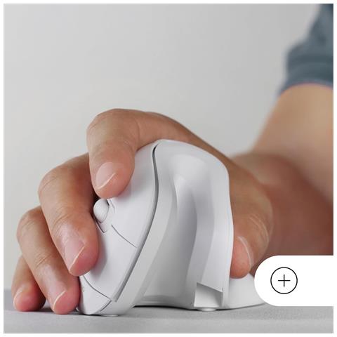 Marsgaming Mars Gaming Mmw-ergopro Bianco, Mouse Ergonomico Verticale Senza Fili, Design Piegato, Sensore Ottico 3200dpi, Interruttori Huano, Ricevitore Wireless 2.4ghz, Supporto Multi-piattaforma - Foto 2