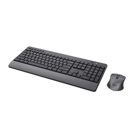 Tastiera e Mouse Wireless 8713439245295 (Layout Inglese US) Colore Nero - Foto 2